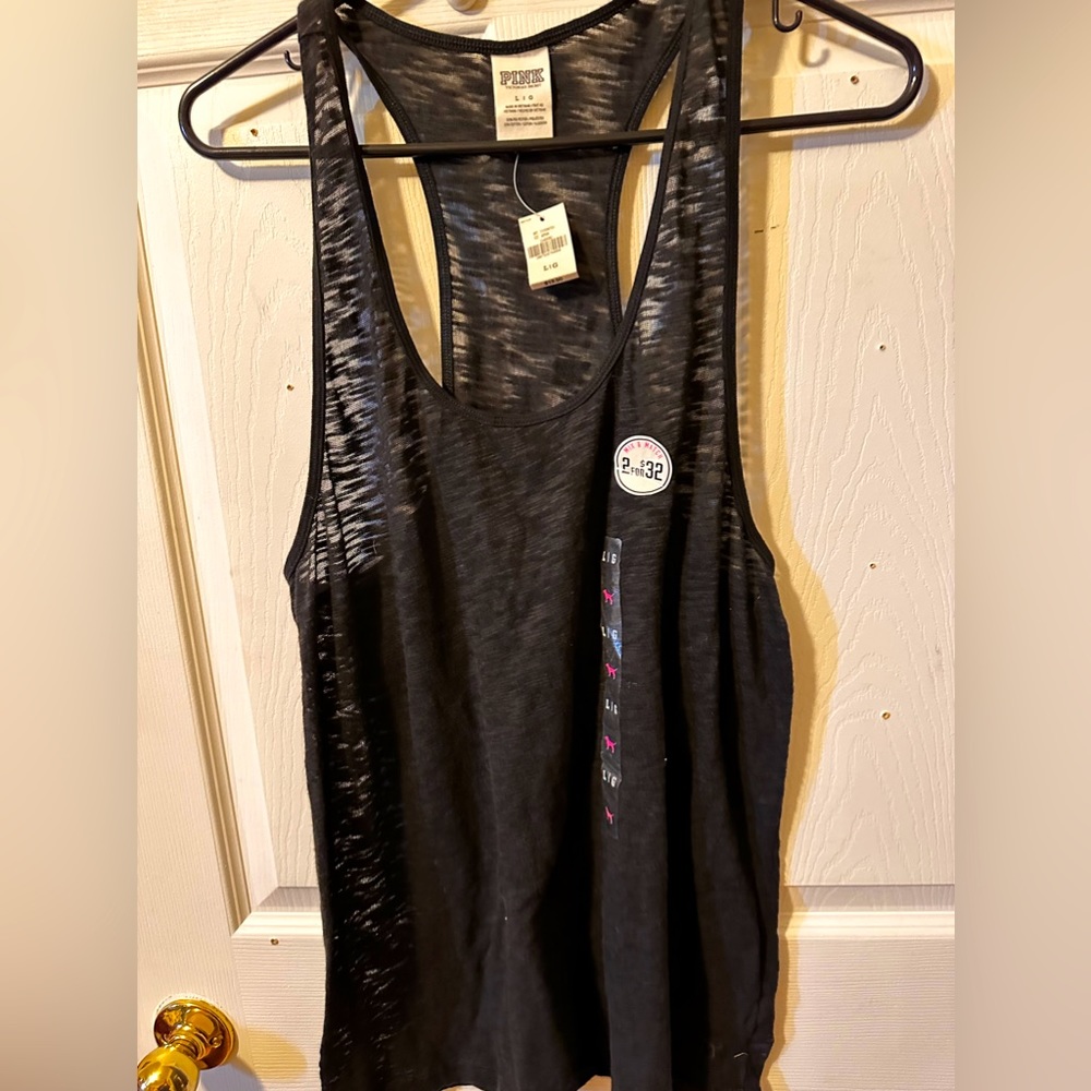Black Pink tank top